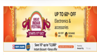 Top Electronics & Accessories Deals on Amazon Great Indian Festival Sale (Live)