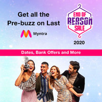 Get all the Pre-buzz on Last Myntra End of Reason Sale (EORS) 2020 – Dates, Bank Offers and More