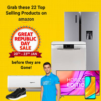 Grab these 22 Top Selling Products on Amazon Great Republic Day Sale before they are Gone!