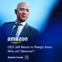 Amazon CEO Jeff Bezos to Resign Soon, Who will Takeover? Details Inside