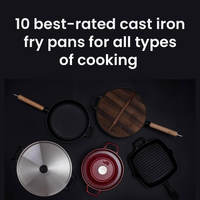 10 Best Rated Cast Iron Fry Pans with Buying Guide India 2022