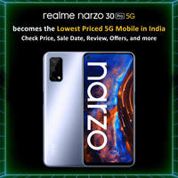 Realme Narzo 30 Pro 5G becomes the Lowest Priced 5G Mobile in India: Check Launch Date, Sale Date on Flipkart, Offers, and Review