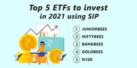 Top 5 ETFs in India to invest in 2024 using SIP