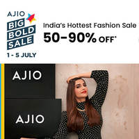 The Ajio Big Bold Sale is here featuring World’s Biggest Brands Ever!