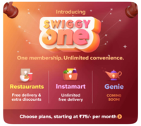 Swiggy One Membership Launched : Check Plans, Price, and Benefits