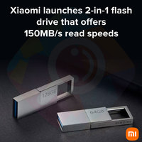 Xiaomi launches 2-in-1 flash drive that offers 150MB/s read speeds