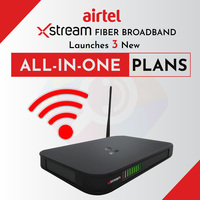 Airtel Xstream Fiber broadband launches three new all-in-one plans