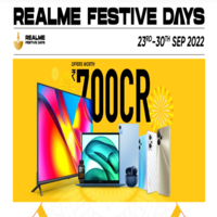 Realme Festive Days Sale 2022: Huge Discounts on Smartphones and More