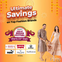 Amazon Great Indian Festival 2022 : Ultimate Savings on Top Fashion brands