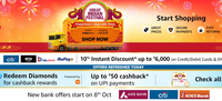 Amazon Great Indian Festival: Axis, ICICI, and CitiBank to offer Discounts from 8th October