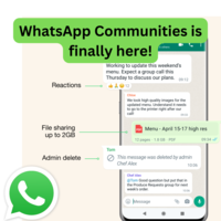 WhatsApp Communities finally available! See all new upcoming Whatsapp Features 