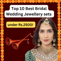 Top 10 Best Bridal Wedding Jewellery sets under Rs.2500 