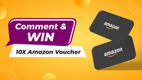 Contest - Comment and Win 10x Amazon Voucher