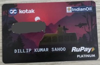 Kotak bank launch Lifetime Free IndianOil RuPay Credit Card