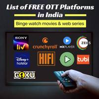 List of Free OTT Platforms in India (Binge-watch Free Movies & more)