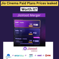 Jio Cinema Paid Plans Prices leaked | Worth it? | JioVoot Merger