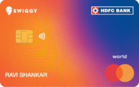 Swiggy co-brand credit card with HDFC Bank launched