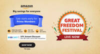 [Live Updates] Amazon Great Freedom Festival Sale 2023 [Independence Day Special]