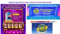 iPhone 14 Flipkart Big Billion Days Sale Price revealed at ₹49,999!