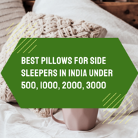Best pillows for side sleepers under 500 to 3000 in India 2024