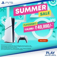 PlayStation 5 Slim Summer Sale: Grab ₹5000 Discount plus Bank offers!