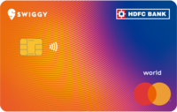 Now swiggy HDFC card cashback recived in direct card.
