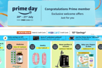 Prime Day Welcome Offers for New Users: Extra ₹1000 Discount Coupon, 10% Cashback, more!
