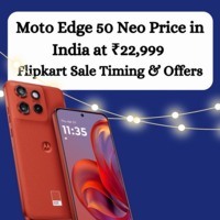 Moto Edge 50 Neo Price in India at ₹22,999 Flipkart Sale Timing & Offers