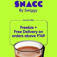 SNACC by Swiggy Launch Offer, Flat ₹50 OFF, 15-min Delivery