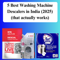 5 Best Washing Machine Descalers in India (2025) (that actually works)