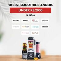 10 Best Smoothie Blenders under 2000 in India (2025)