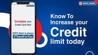 HDFC giving increased limit