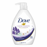 1L Dove Lavender & Chamomile Go Fresh Body Wash with Relaxing Floral Scent