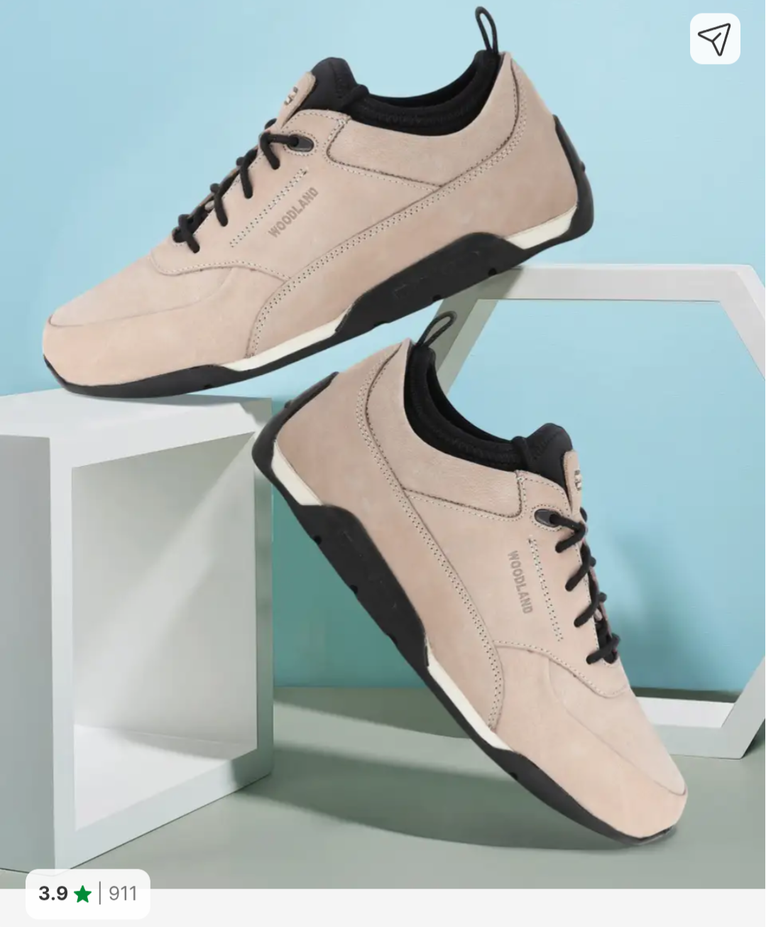 Ajio Woodland Lace Up Casual Shoes Blue Ajio Original Woodland