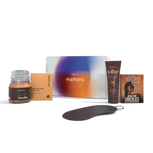 18+ Bold Care Euphoria Giftset For Couples - Designed For