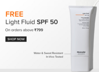 Minimalist Shop for Rs.799 Get a Free sunscreen