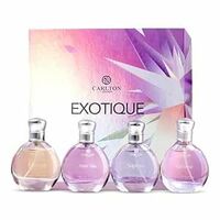 Carlton London Exotique Perfume Gift Set for Women - 4 x 30ml Premium Fragrances with Rose, Orange, Cedar, and Honey Notes, Luxury Perfume Gift Box for Her Birthday