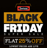 Swisse Black Friday Super Sale - Flat 25% Off 