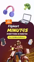 Flipkart minutes 75 off on 349 and above ( Account specific)