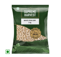 Supreme Harvest White Peas Dry (1kg) (location specific)