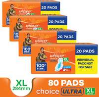 Whisper CHOICE ULTRA XL, Sanitary Pad - 80 Units
