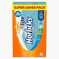 Horlicks Lite 1kg, | High Protein, Zero added sugar  (Malt Flavour)