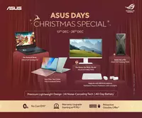 Asus Day Christmas Special - Upto 40% Off