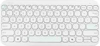 ASUS Marshmallow KW100 Wireless Keyboard – Iridescent White | Silent Scissor Keys, Compact Design, 2-Year Battery Life, Compatible with Windows/Mac/Chrome/iOS/with Dedicated Copilot Key