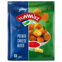 Godrej Yummiez Potato Cheese Bites & Cheese corn nuggets 235 g @ 49 + 25% off using coupon