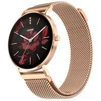 Noise Diva 2 Fashion Smart Watch for Women - Sleekest Dial, 36mm AMOLED Display, Snug Fit, Improved Female Cycle Tracker, BT Calling, Sleep Tracking, AI Voice Assistant, Password Protection-Rose Link