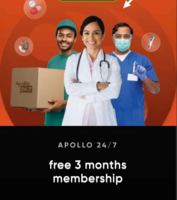 CRED - Free 3 months Apollo Circle Membership