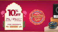 Milton Wedding Season Sale - 7% Discount + 3% Off Additional on UPI Payment
