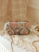 THE TAN CLAN Mughal Embroidered Box Clutch - Clutches