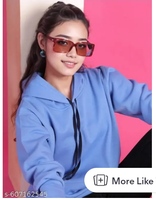 Mack jonney Women

Regular Fit Fleece || Sky Blue|| Hoodie Solid || Sweatshirt